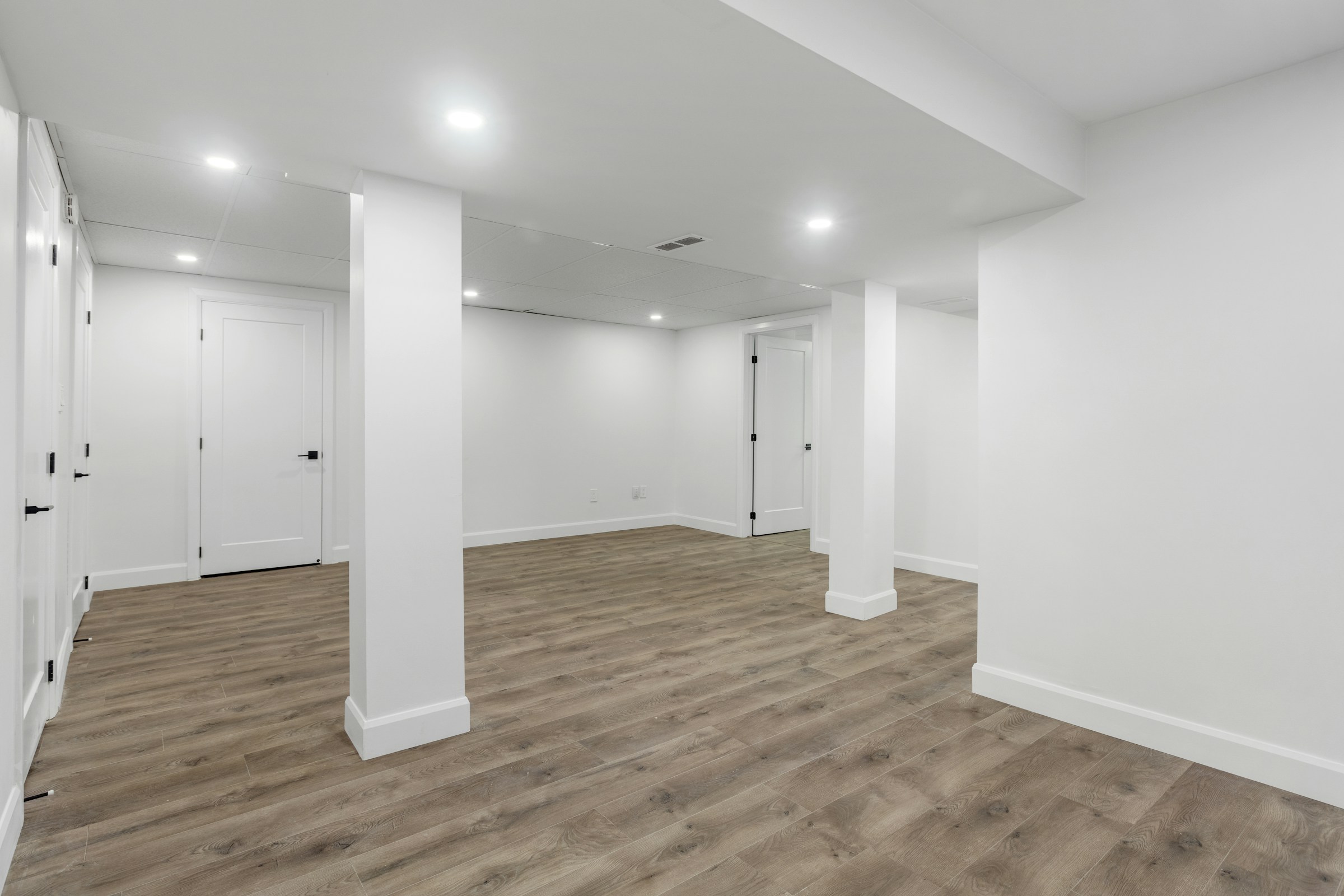 Finished basement